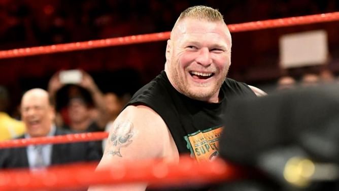 Big Show reveals Brock Lesnar's hilarious unscripted moment during WWE title match
