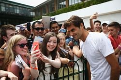 "I'm going to faint!" - Rooftop tennis heroines Carola and Vittoria on meeting Roger Federer