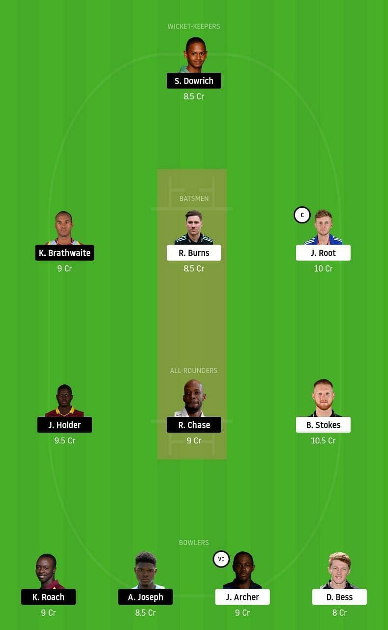 ENG vs WI 3rd Dream11 Tips