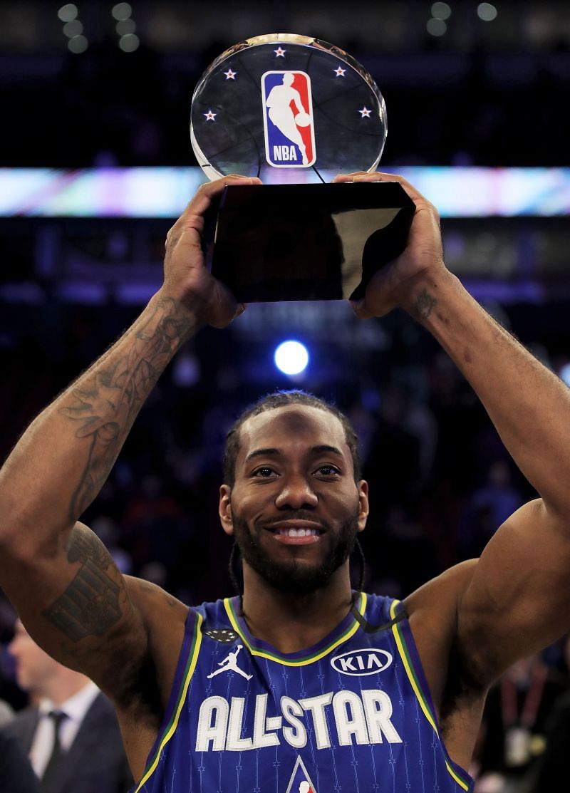 Kawhi Leonard at the 2020 NBA All-Star Game