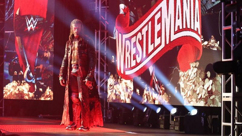 Edge at WrestleMania 36