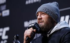 Conor McGregor reacts to Dustin Poirier's comments about their fight changing his career