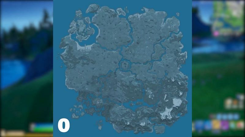 Final Stage of Fortnite Map