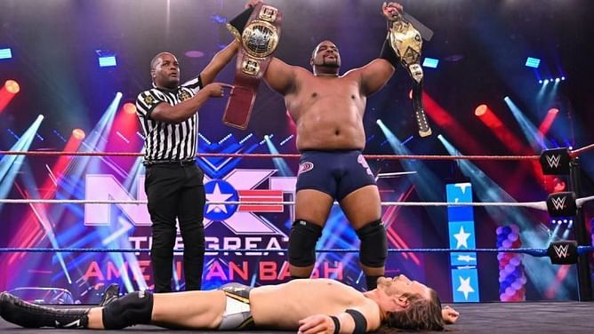 Keith Lee reveals what he told Adam Cole after ending his historic 403-day long run as NXT Champion