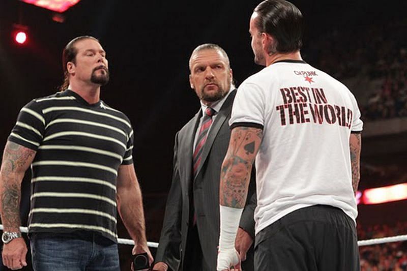 Nash, Triple H, and Punk
