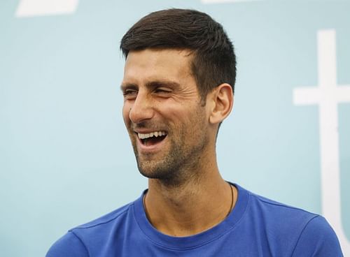 Novak Djokovic at the Adria Tour