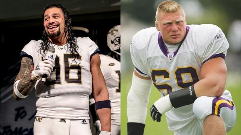 Roman Reigns and Brock Lesnar could&#039;ve been rivals in NFL had things panned out differently