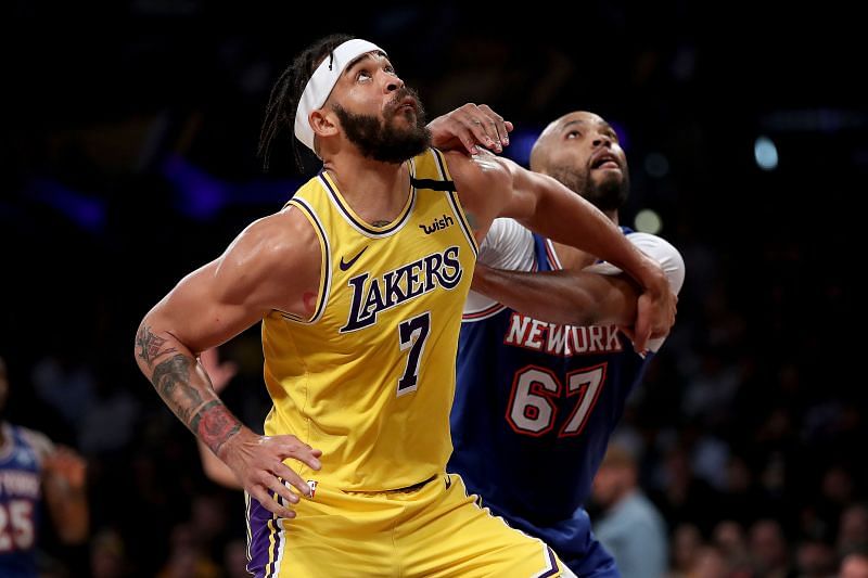 JaVale McGee in action for the LA Lakers