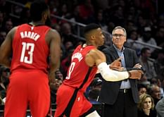 Houston Rockets coach Mike D'Antoni provides update on Russell Westbrook, who is 'getting closer' to a return