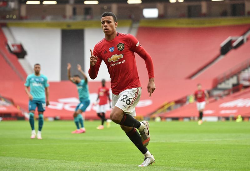 Mason Greenwood is excelling in the right-wing role at Manchester United