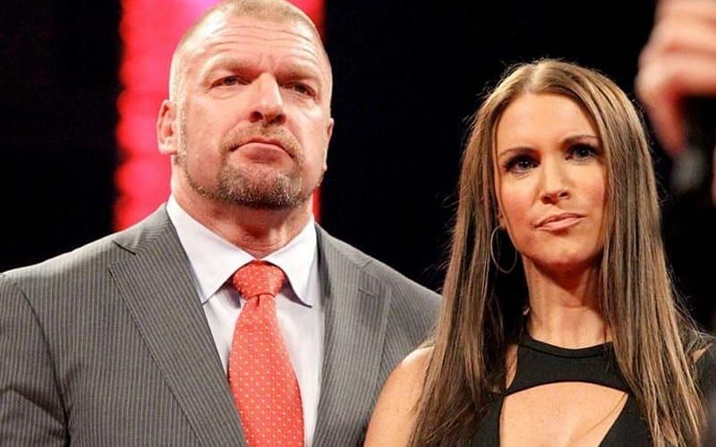 Triple H and Stephanie