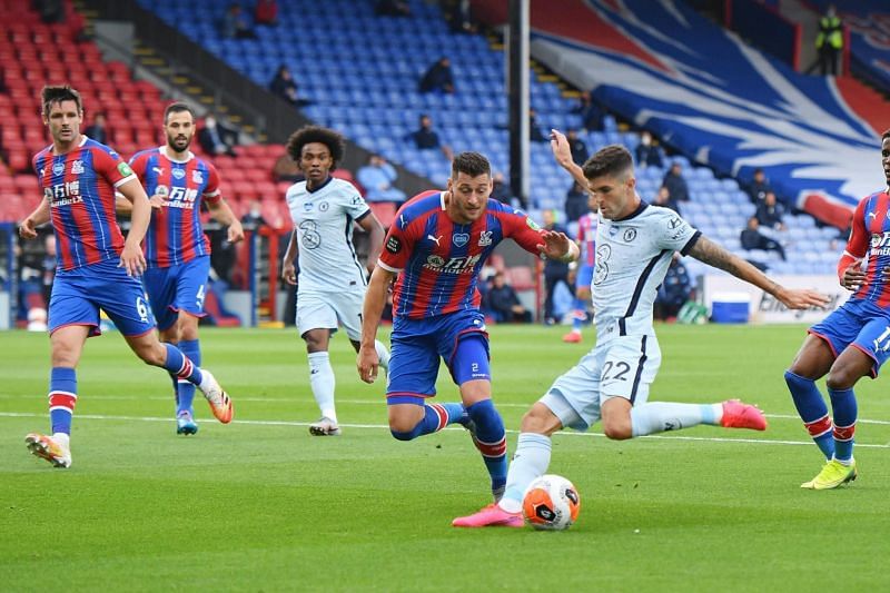 Crystal Palace had their tails up in the second half