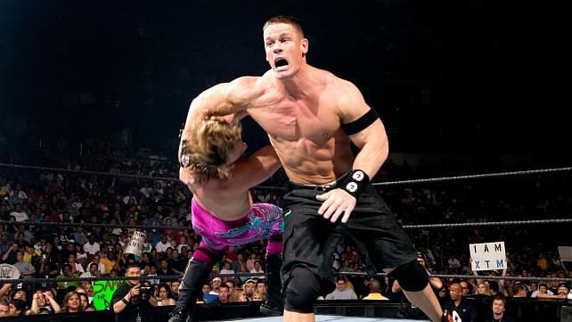 John Cena was Y2J&#039;s final opponent in the latter&#039;s initial WWE run.