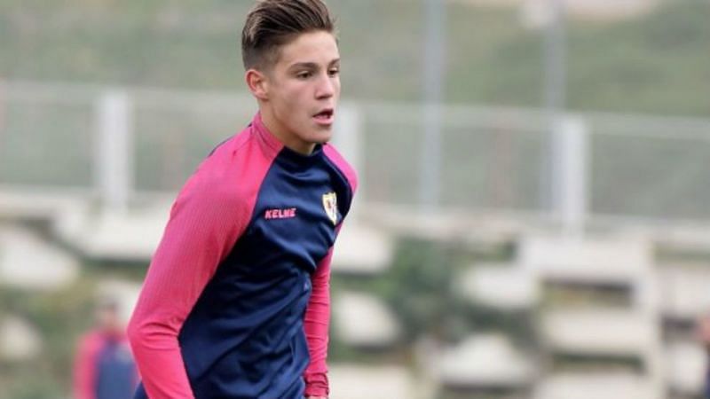Barcelona signing Fabian Luzzi has not yet made an appearance in senior football