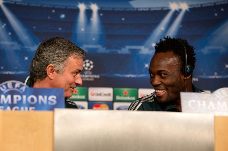 Essien shared a special relationship with Jose Mourinho