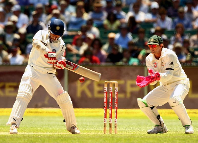 Former India skipper Sourav Ganguly in action.