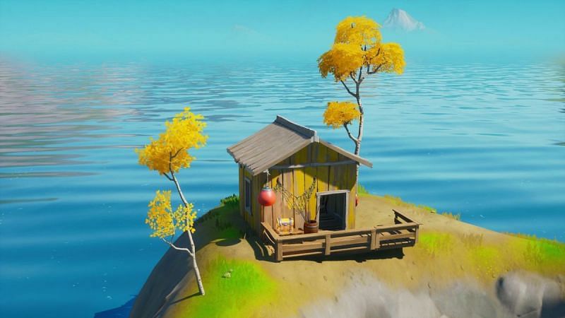 Fortnite Challenge: Catch a Weapon at Stack Shack