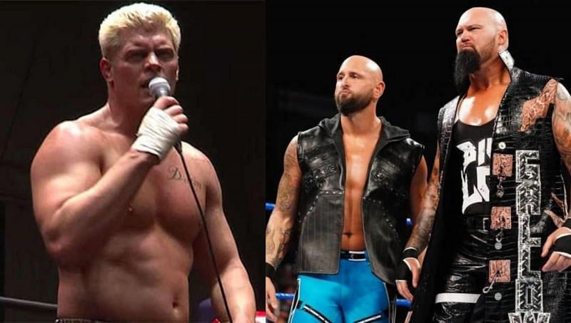 Cody Rhodes in AEW; Gallows and Anderson
