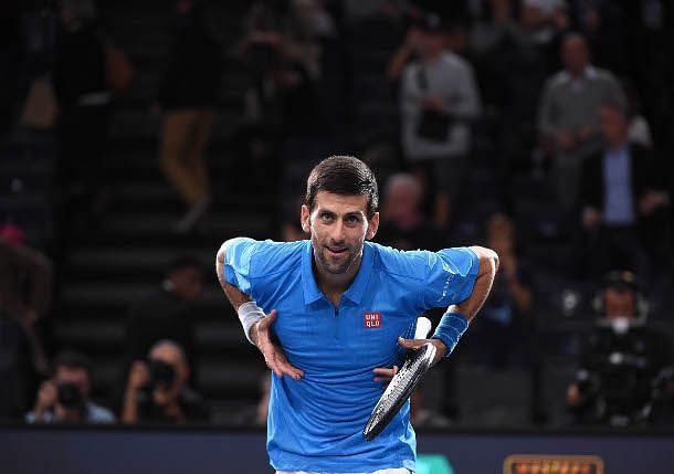 Novak Djokovic&#039;s heart-throwing celebration