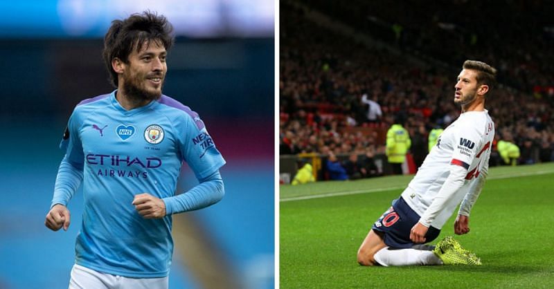 David Silva and Adam Lallana have had amazing careers at Manchester City and Liverpool respectively