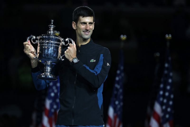 Novak Djokovic at US Open 2018