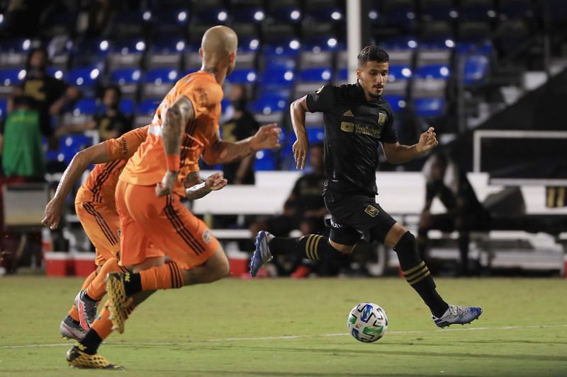 The Houston Dynamo struggled against Los Angeles FC