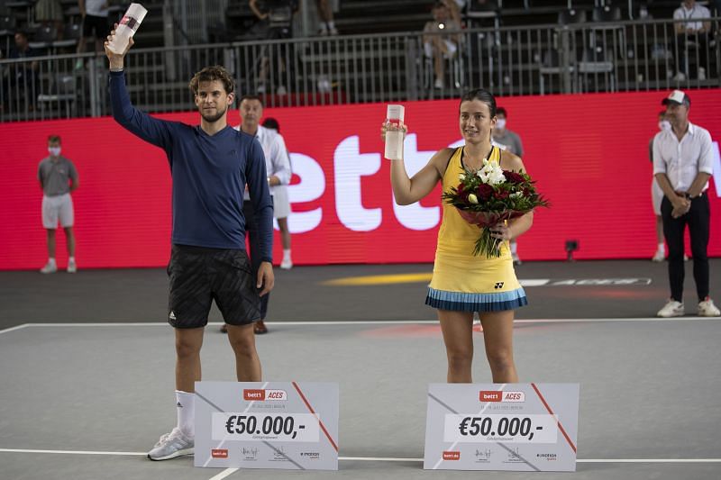 Dominic Thiem won the recent Bett1 Aces Tournament