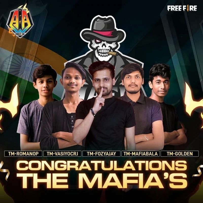 The Mafia&rsquo;s placed third in the Pros All-Stars