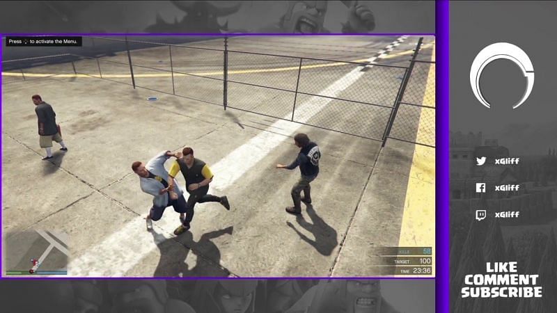 How to glitch fight in GTA 5 PS4?