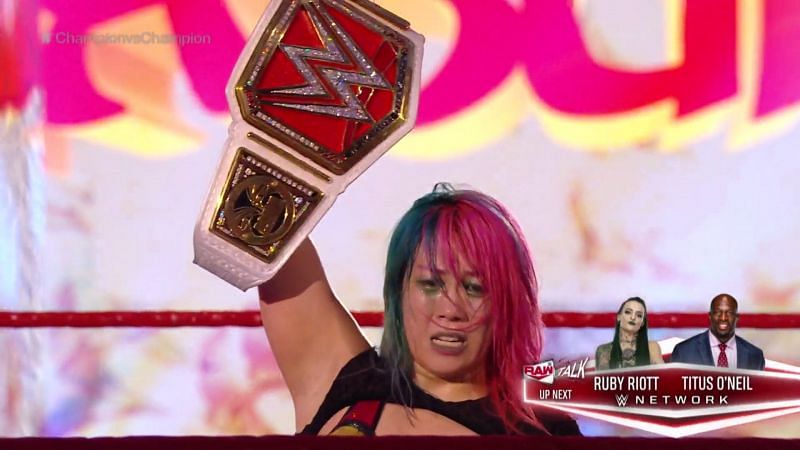 Asuka picked up the big win ahead of Extreme Rules