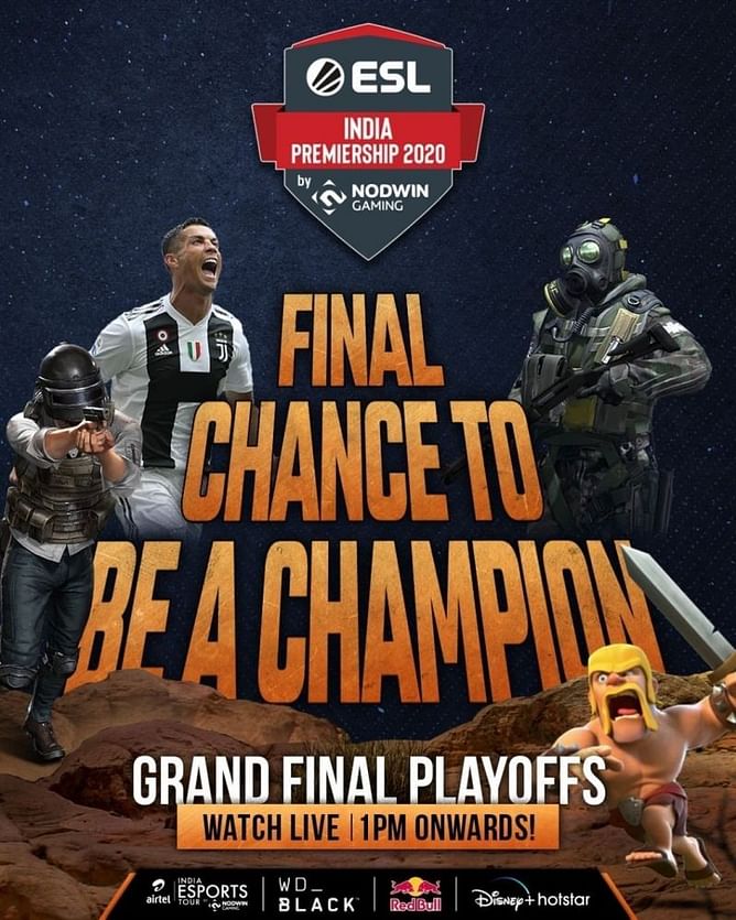 ESL India Premiership 2020 PUBG Mobile: Grand finals playoffs, teams and schedule