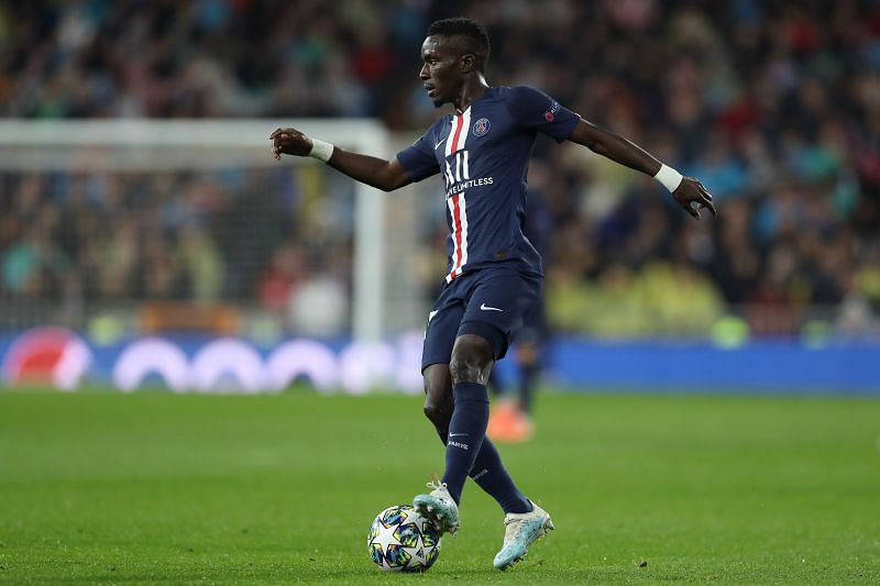 Idrissa Gueye of Paris Saint-Germain against Real Madrid