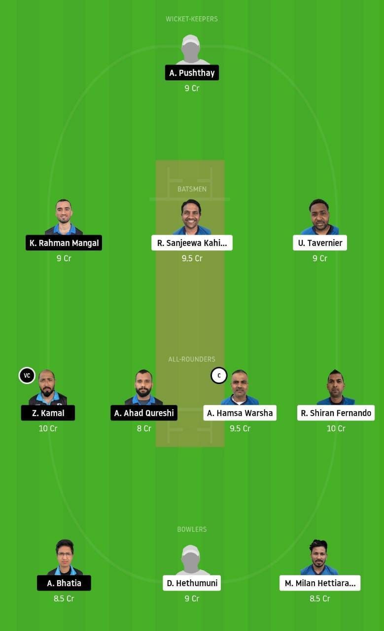 VCC vs HCC Dream11 Tips