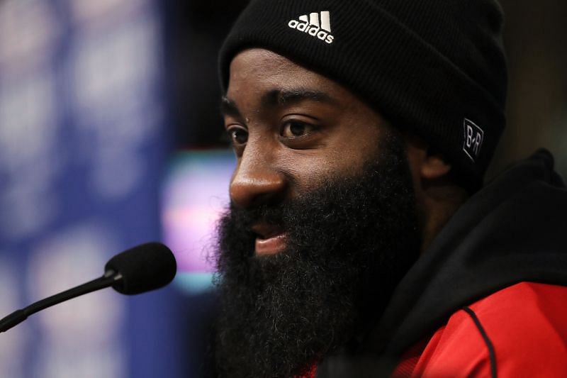 James Harden spoke to the media for the first time after entering the NBA bubble