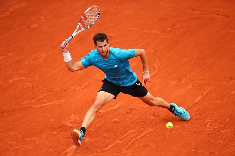 Dominic Thiem at French Open 2019