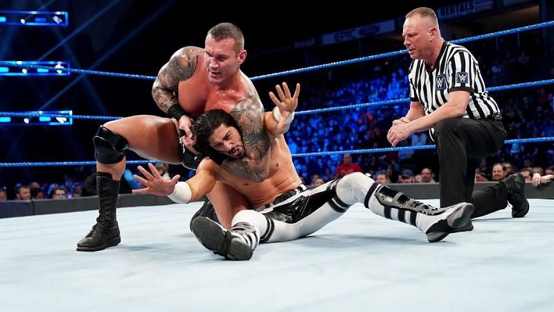 Randy Orton faced Mustafa Ali in a match on WWE SmackDown