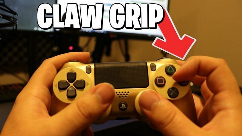 Many Fortnite controller players use  the &#039;claw grip&#039; to win more matches (Image Credit: Upshall/YT)