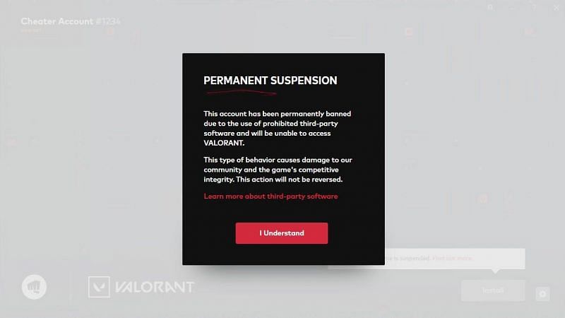 Valorant will be adding a bit of guilt to their permaban measures (Image Uploaded by Joe Ziegler)