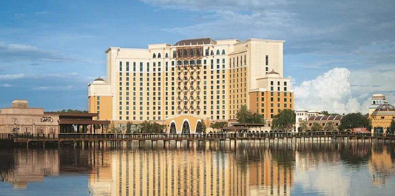 The Gran Destino, the home of the Los Angeles Lakers [Image: Disney]