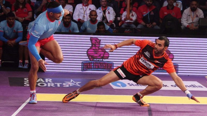 Anup Kumar's toe touch at the right corner is legendary, to say the least.