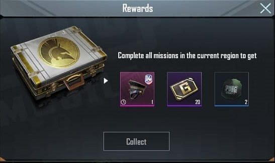 Reward for completing all missions of &#039;F&#039; zone