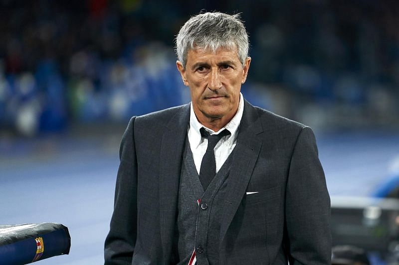 Quique Setien may have completed his first signing as Barcelona boss