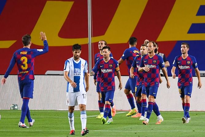 Barcelona 1-0 Espanyol Player Ratings as Luis Suarez strike condemns local rivals to relegation in hard-fought derby | La Liga 2019-20
