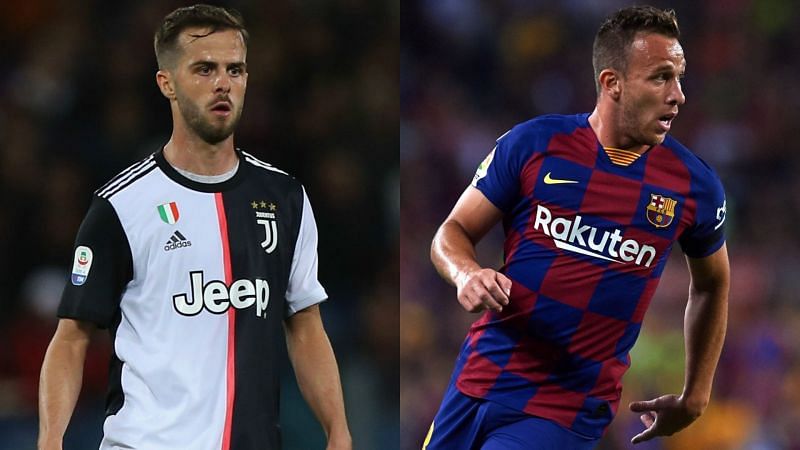 Barcelona and Juventus announced the swap deal involving midfielders Arthur Melo and Miralem Pjanic last week.