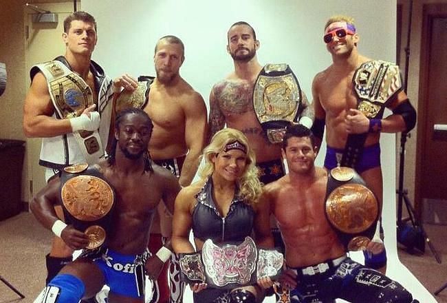 The WWE Championship picture at the end of 2011