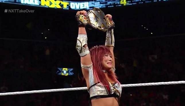 Kairi Sane wins the NXT Women&#039;s Championship