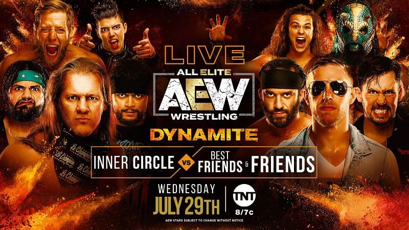 We have a massive 10-man tag-team match on AEW Dynamite
