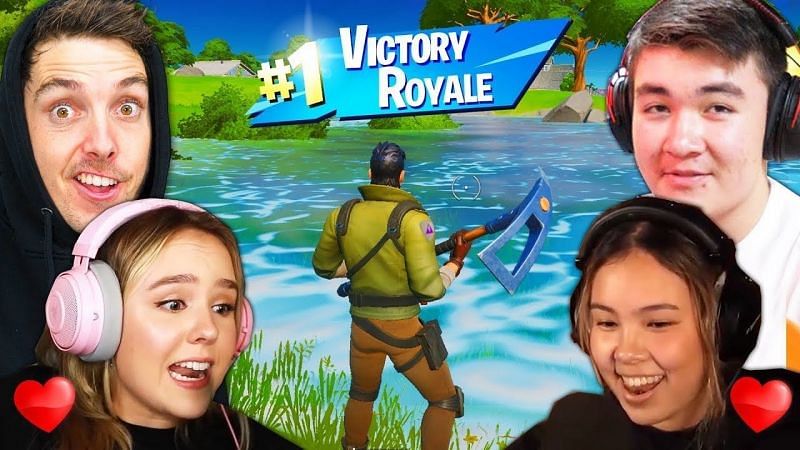 Fortnite Girlfriend Royale edition ft Lazarbeam and Fresh