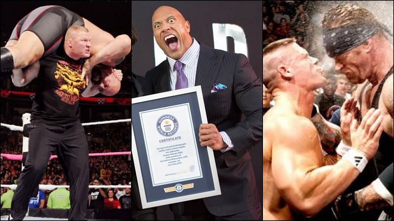Several WWE Superstars have set incredible World Records!