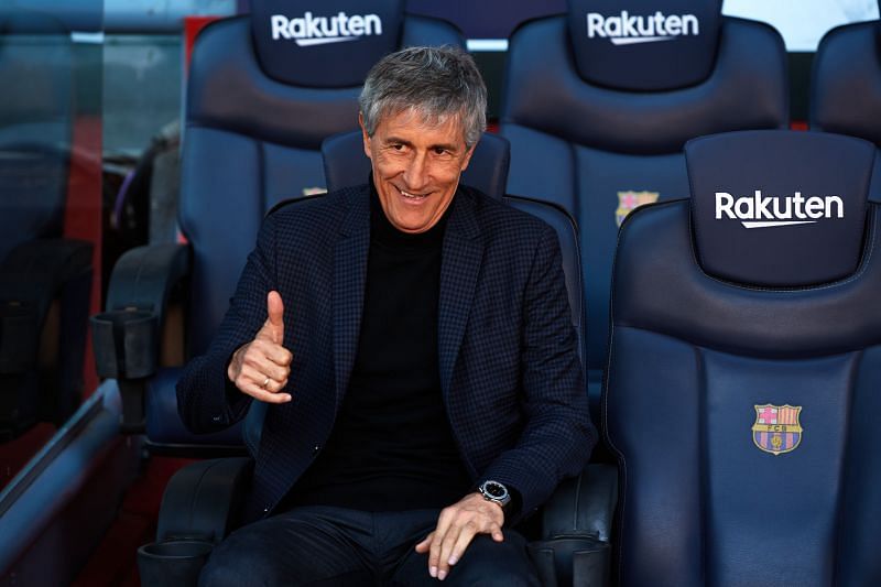 Quique Setien has failed to overturn Barcelona&#039;s fortunes in the La Liga